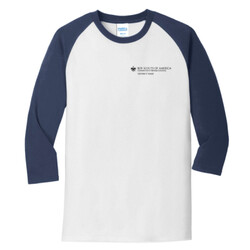 PC55RS - C146E031 - EMB - Council District 3/4 Sleeve T-Shirt